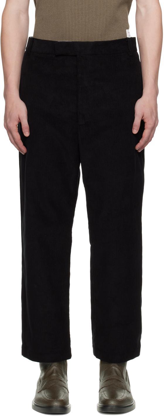 Black Straight-leg Trousers In 001 Black Product Image