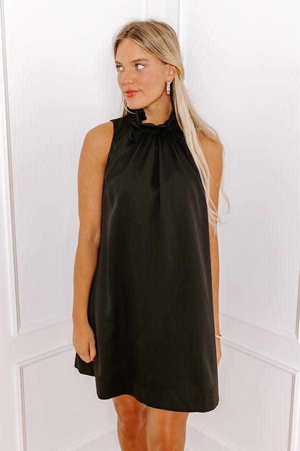 Pursuit Of Happiness Shift Dress In Black Product Image