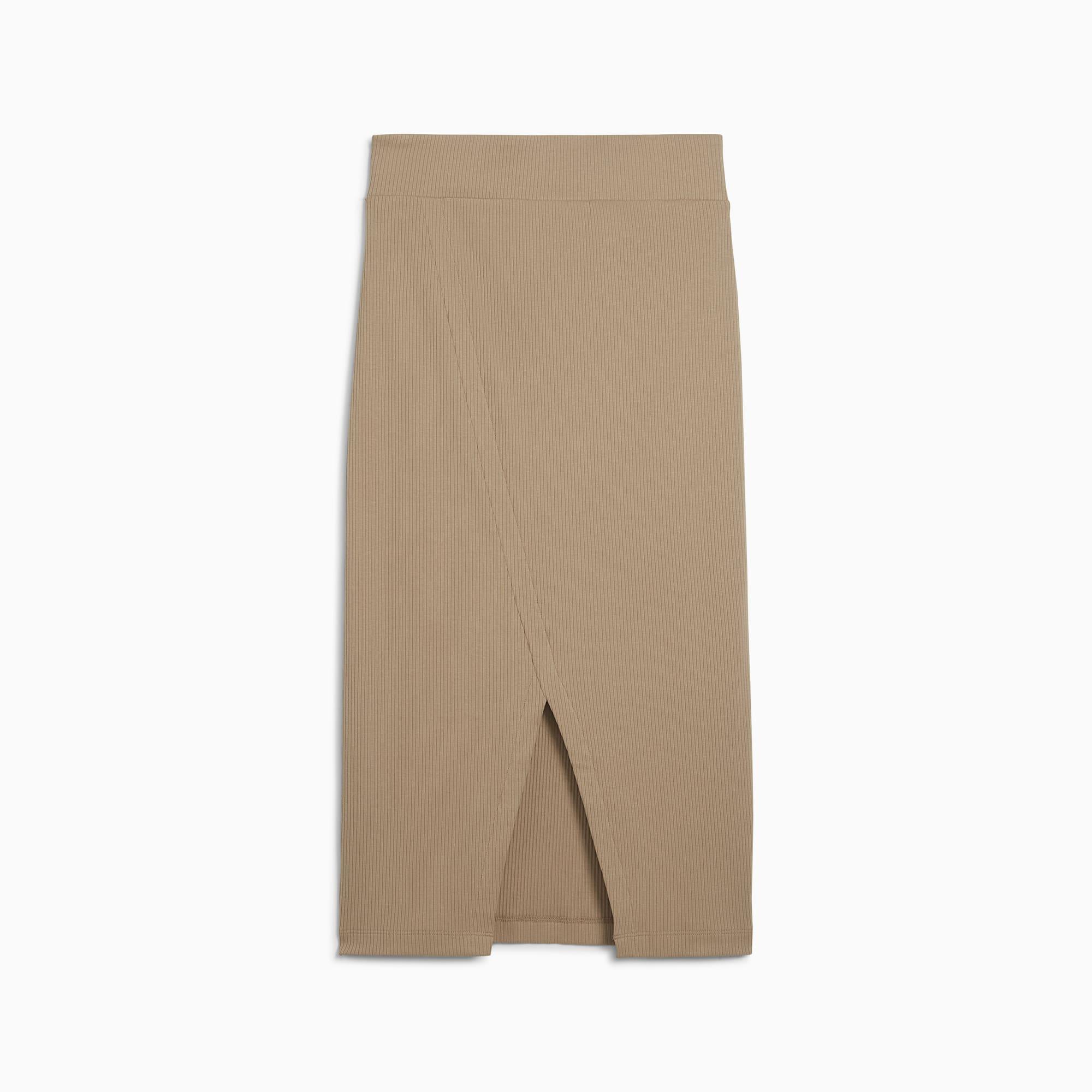 CLASSICS Women's Ribbed Midi Skirt Product Image