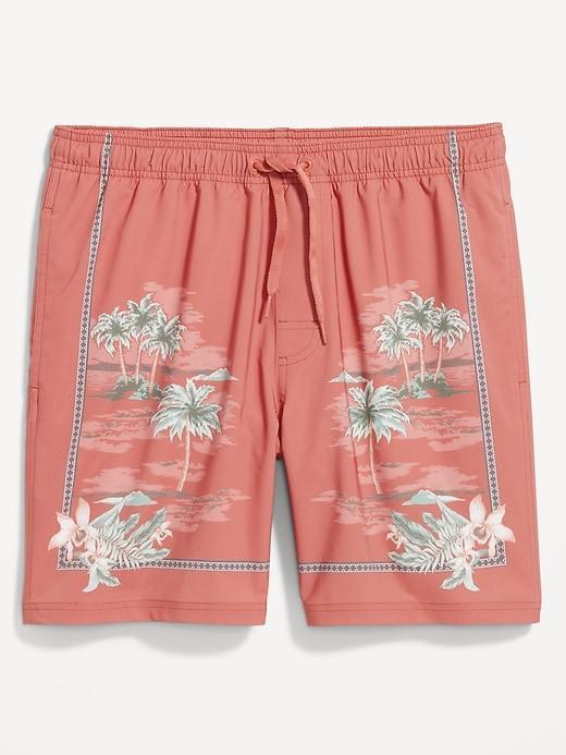 Printed Swim Trunks -- 7-inch inseam Product Image