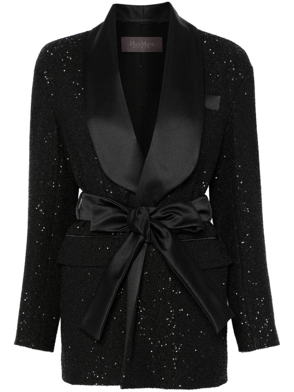 MAX MARA Blazer  Woman Color Black In Schwarz Product Image