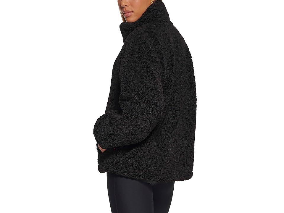 Levi's(r) Teddy Sherpa (Black) Women's Clothing Product Image