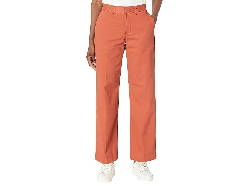 Levi's(r) Premium Baggy Trousers (Baked Clay) Women's Clothing Product Image