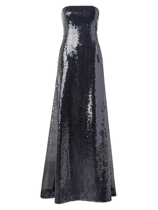 Akris Sequin Strapless Gown Product Image