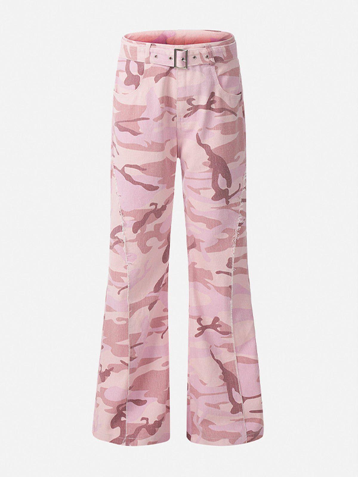 Aelfric Eden Pink Camouflage Jeans Female Product Image