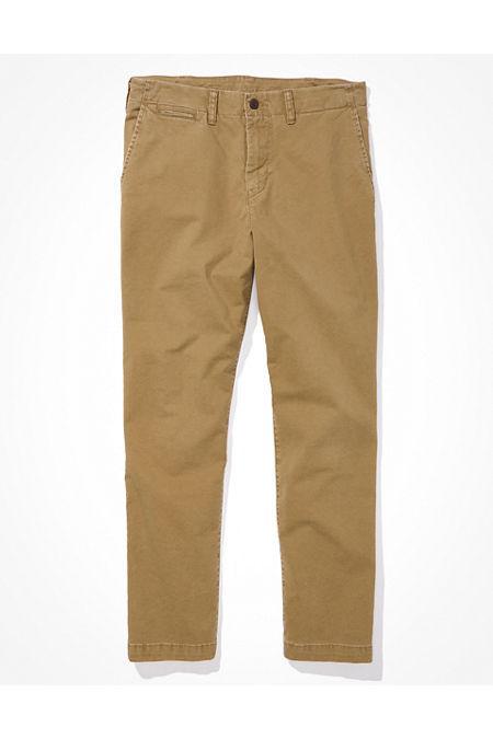 AE Flex Relaxed Straight Lived-In Khaki Pant Men's Product Image