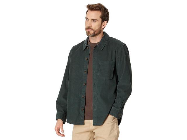 Madewell Corduroy Easy Long-Sleeve Shirt (Steel ) Men's Jacket Product Image