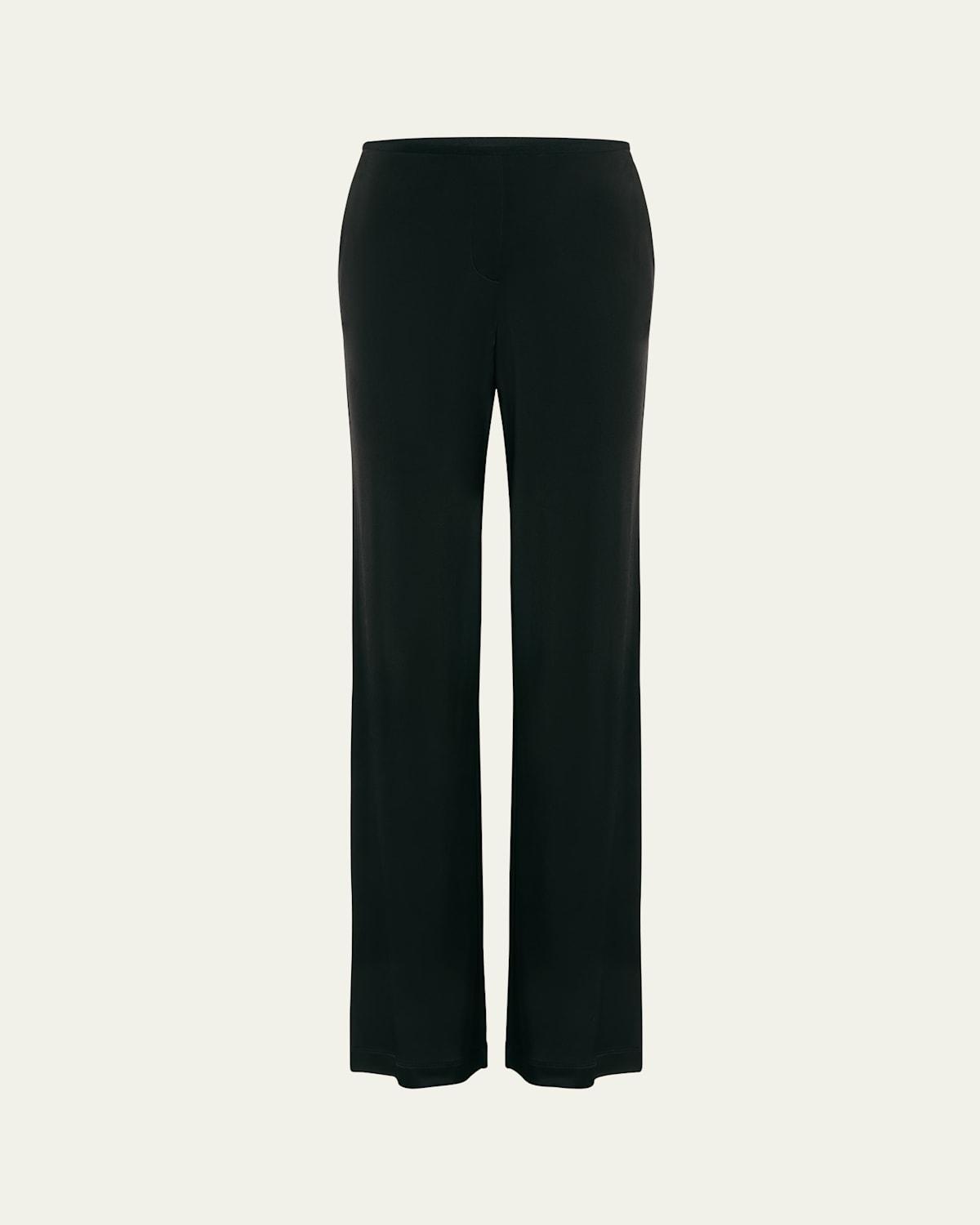 Womens Mid-Rise Straight-Leg Pants Product Image