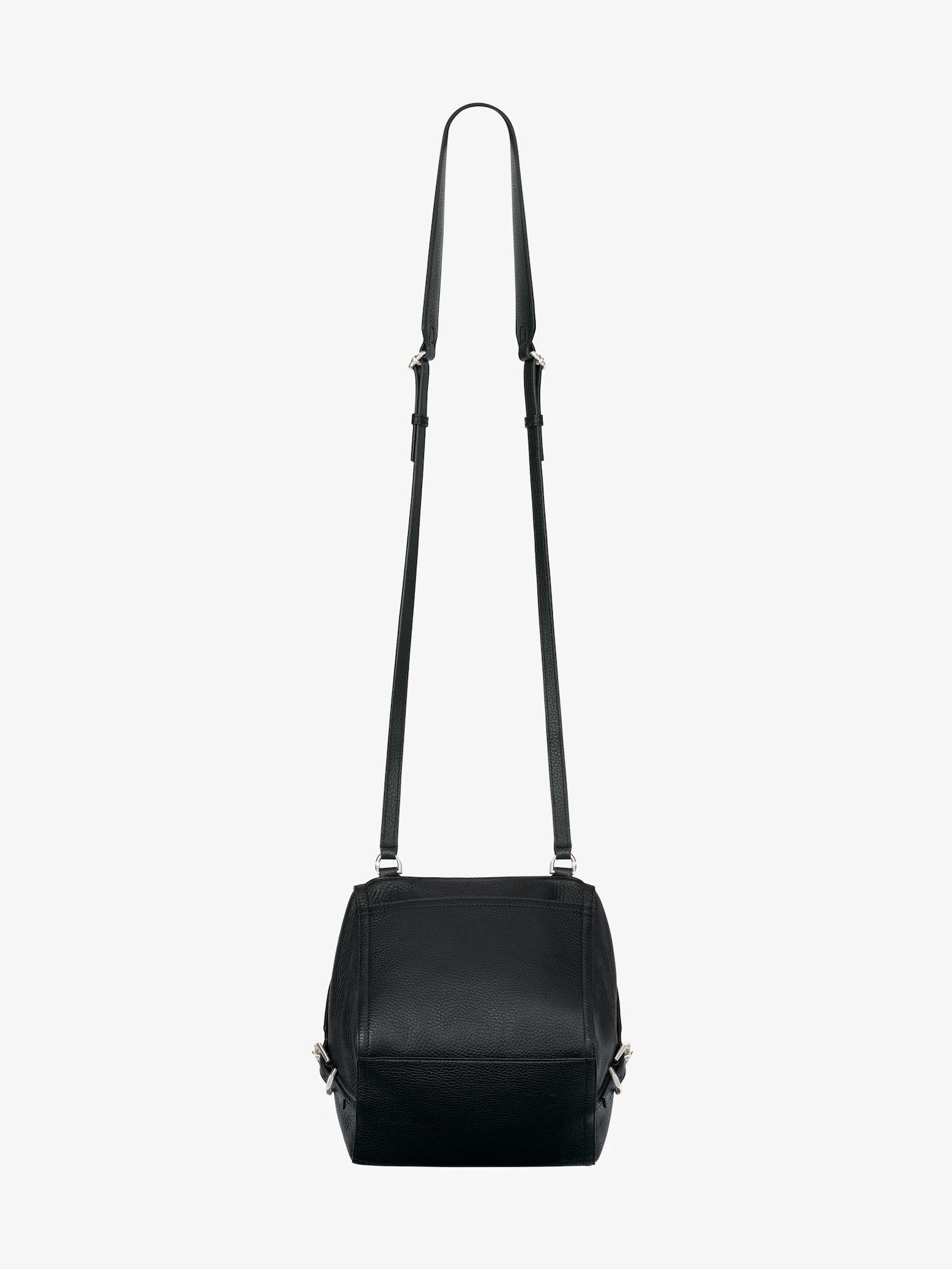 Small Pandora bag in grained leather Product Image