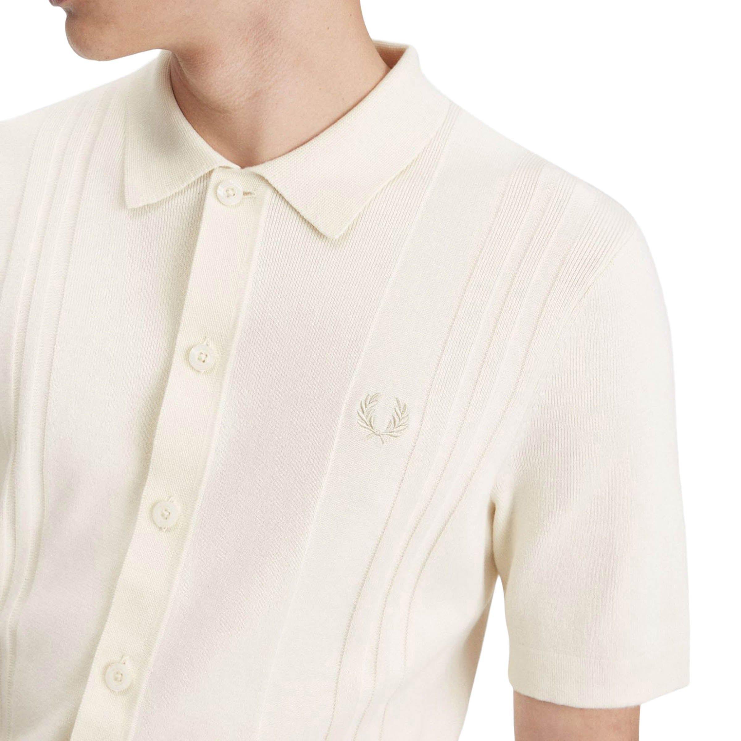 BUTTON THROUGH KNITTED SHIRT Product Image