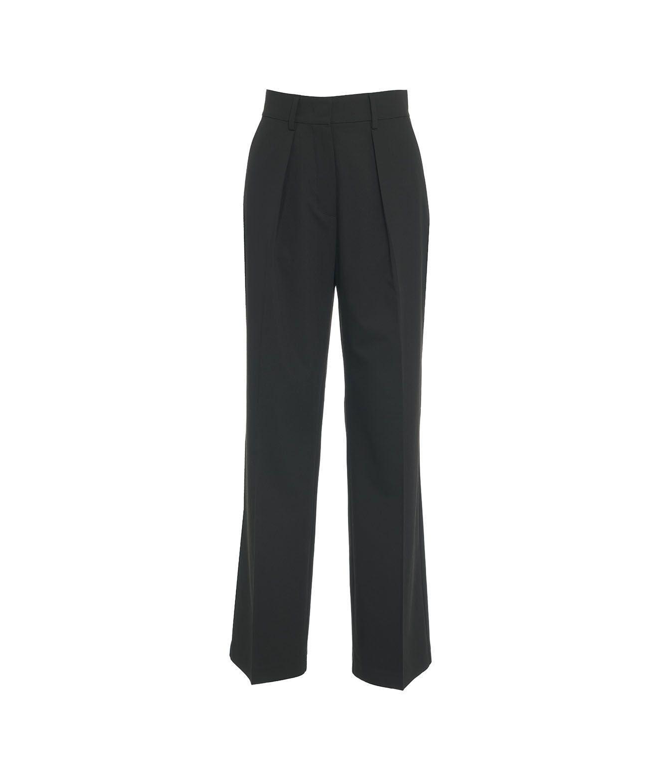 High waist pants with wide leg 'Pecra' Product Image