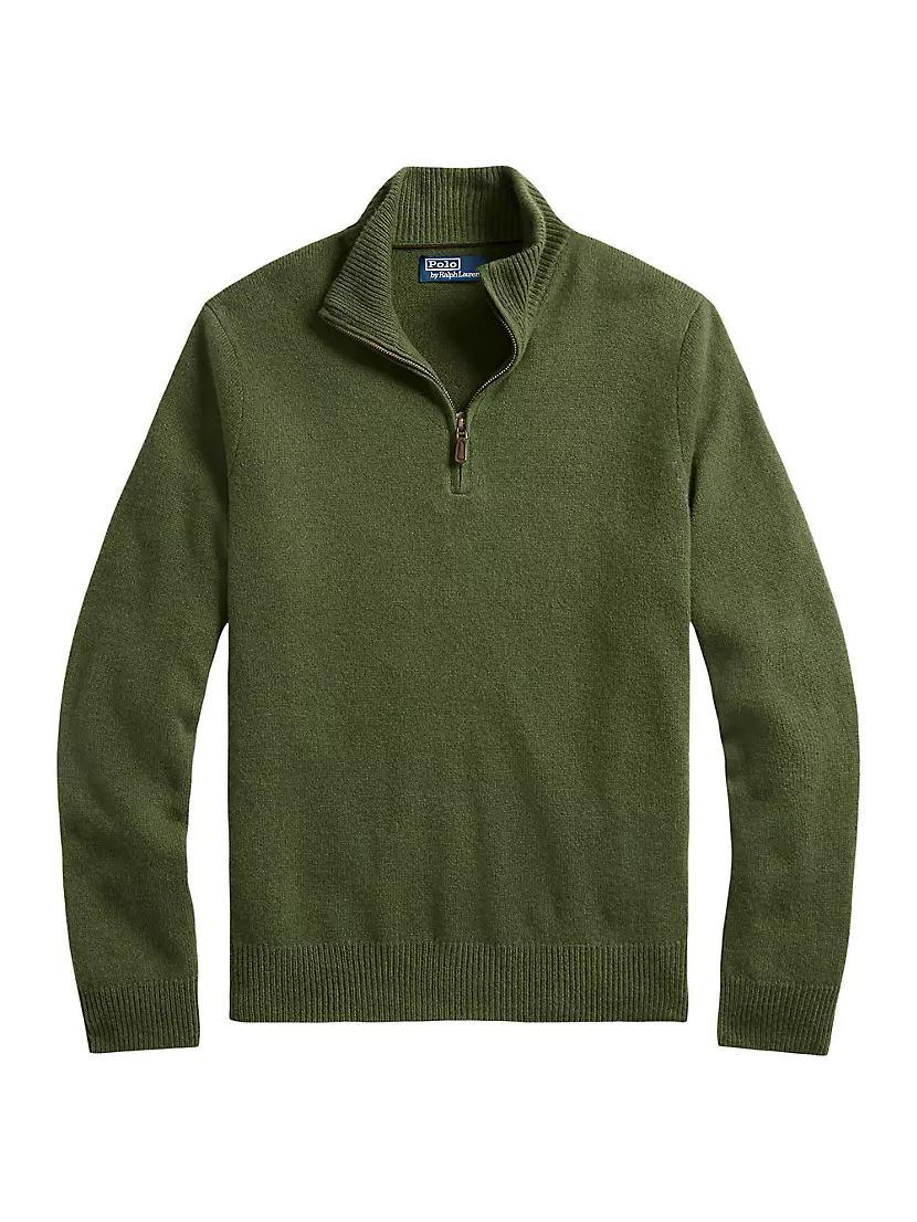 Wool Quarter-Zip Sweater product image