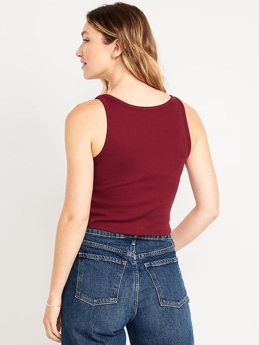 Ribbed Crop Tank Top product image