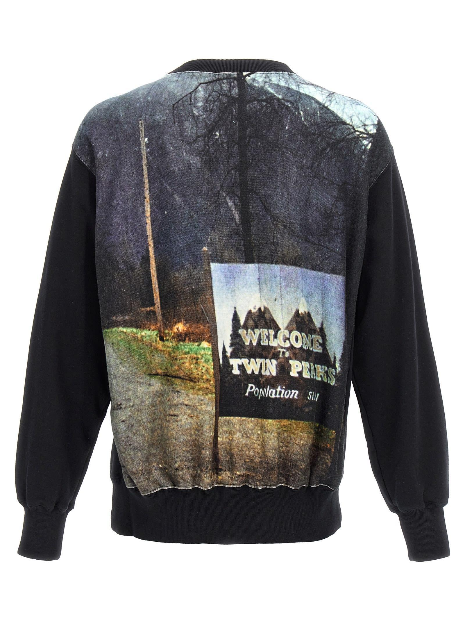 UNDERCOVER Twin Peaks Sweatshirt In Black Product Image