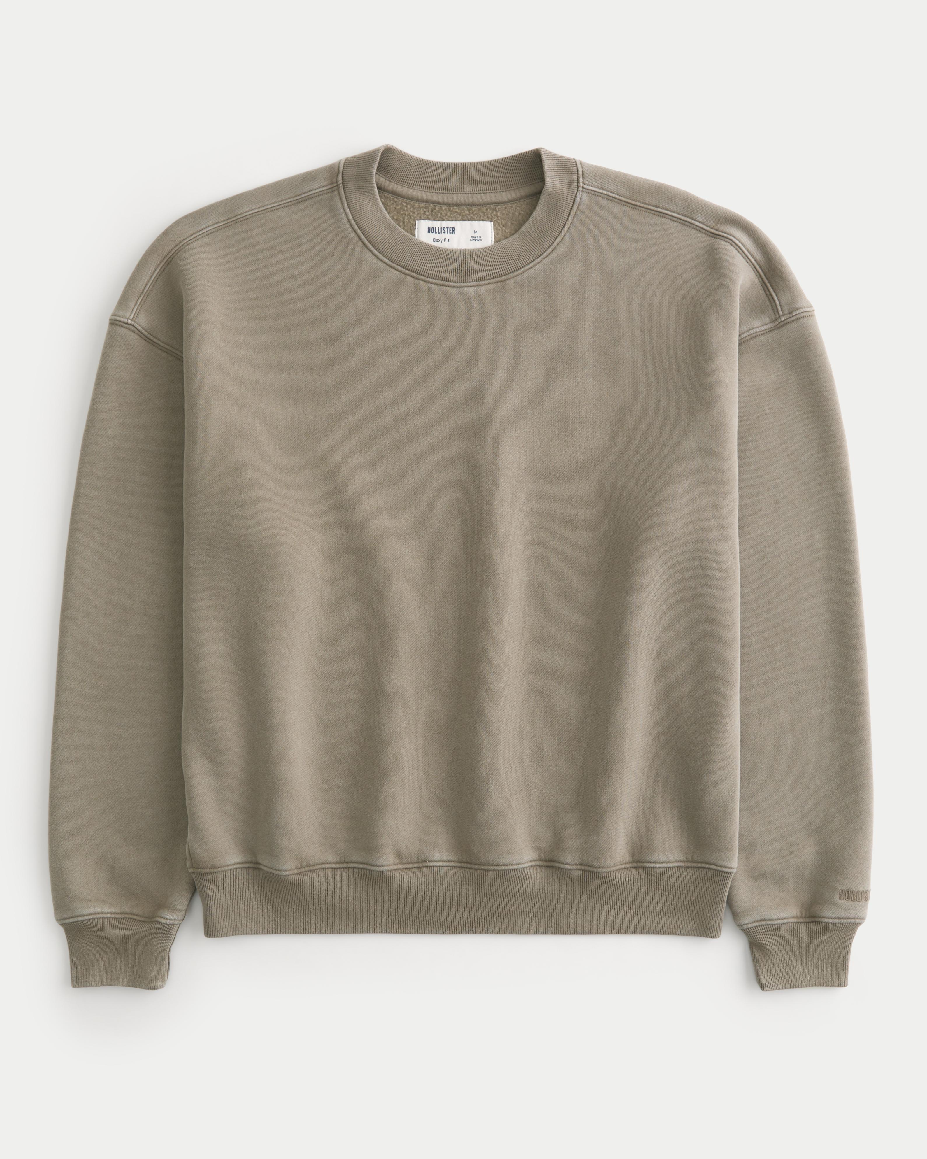 Boxy Washed Crew Sweatshirt Product Image