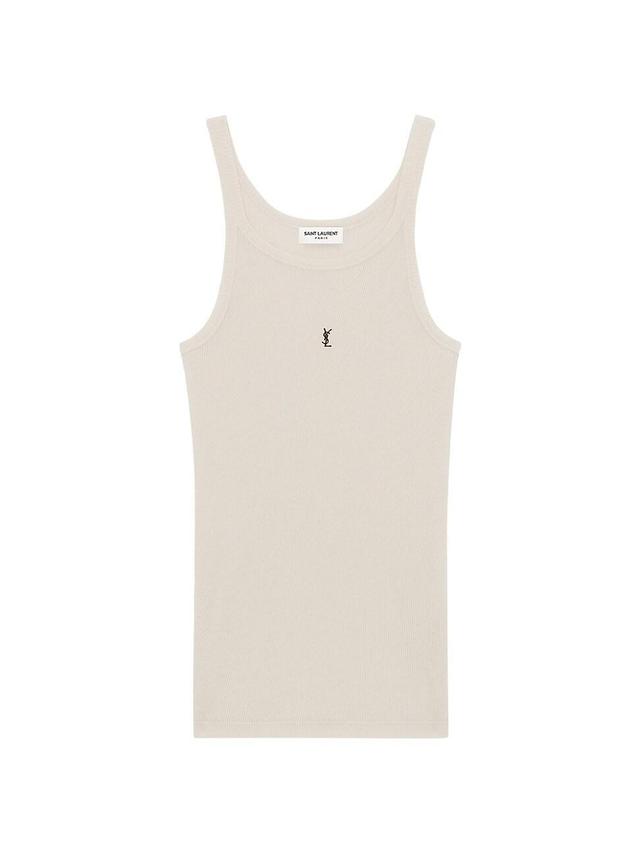 Mens Cassandre Tank Top - Beige - Size Medium Product Image