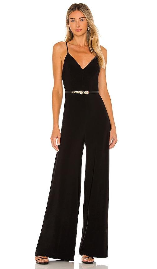 Norma Kamali Slip Wide Leg Jumpsuit Product Image