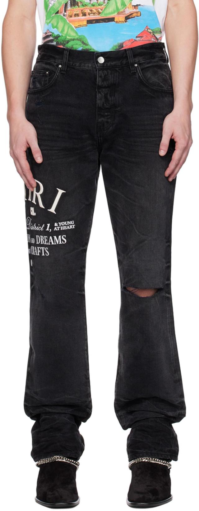 Black District Jeans In Black Od Product Image