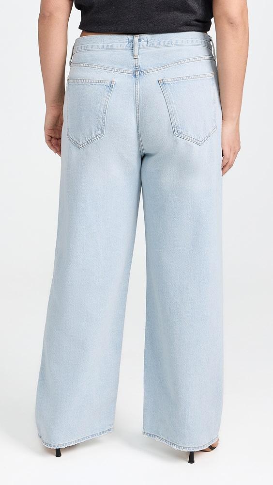 AGOLDE Low Slung Baggy Jeans | Shopbop Product Image