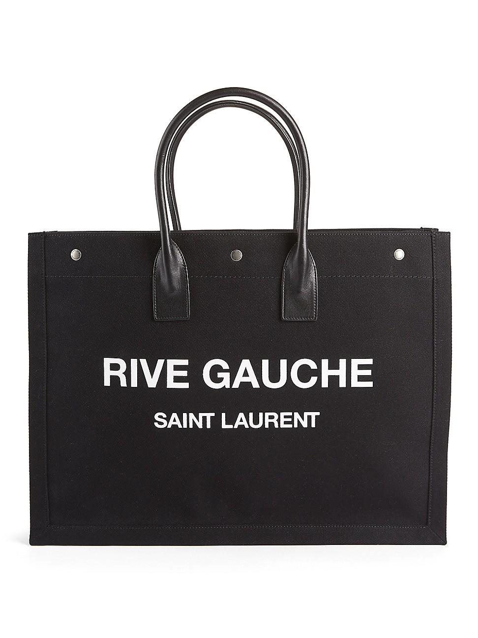 Womens Rive Gauche Linen Tote Product Image