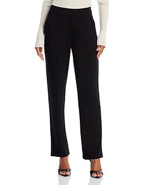 Hue Pintuck Ponte Pull-On Trousers Product Image