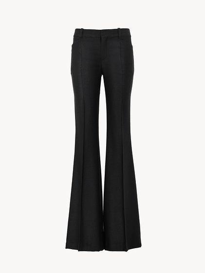 High-waisted flare pants Product Image