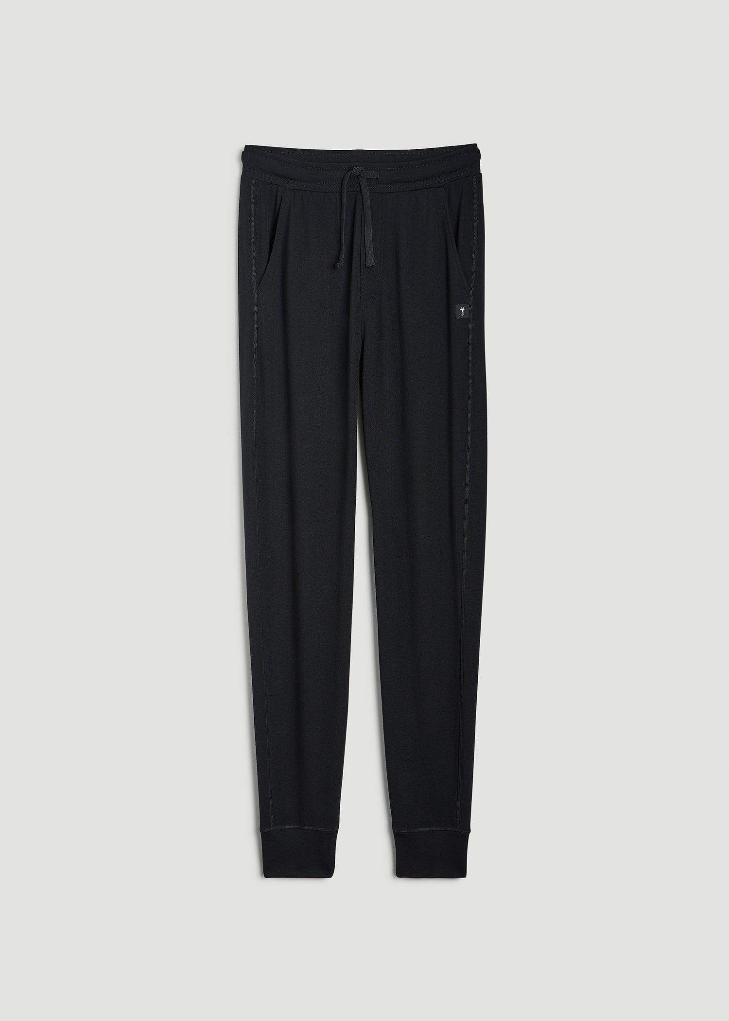 Sleep Jogger for Tall Men in Black Male Product Image