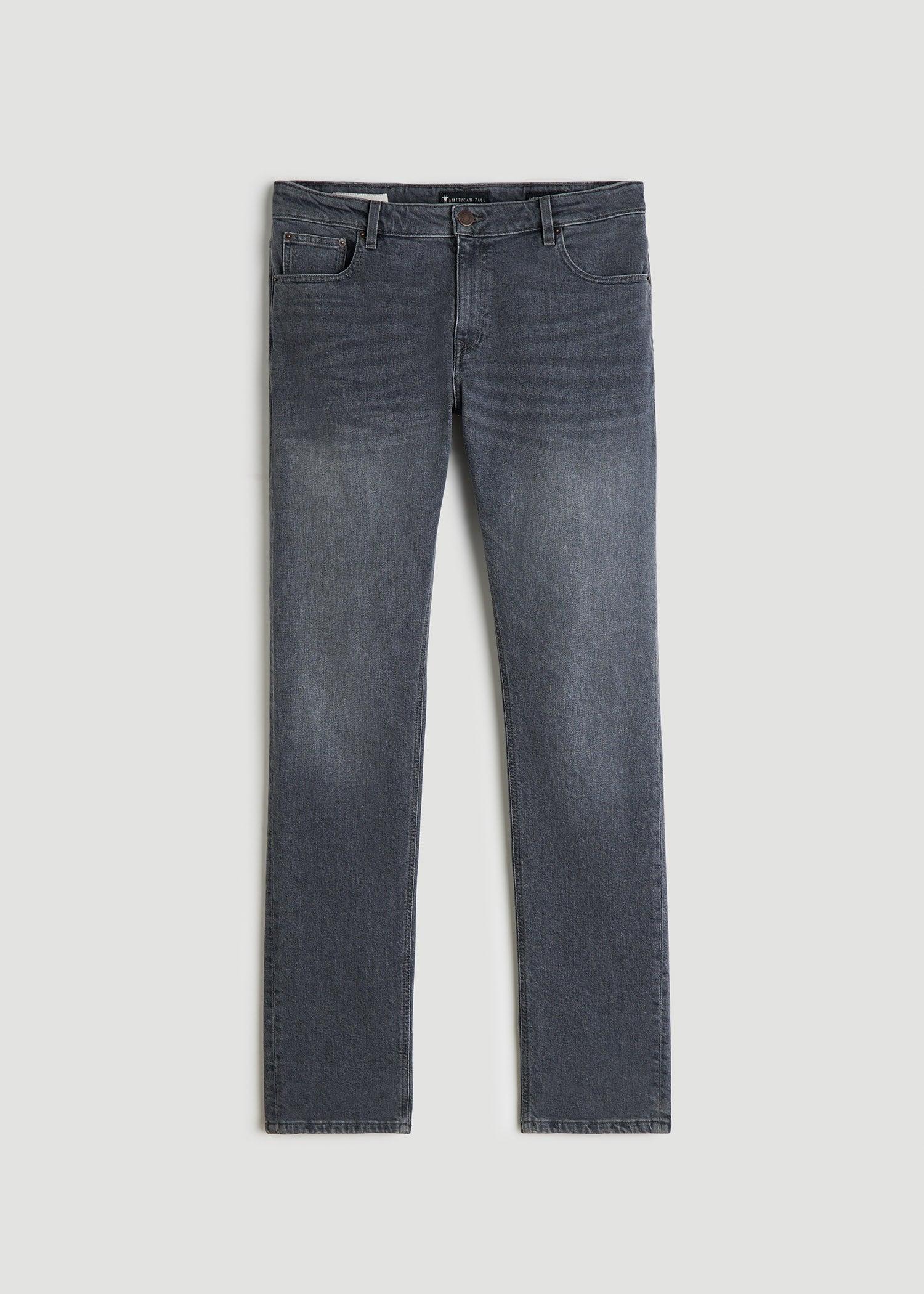 Americana Collection Carman Tapered Fit Jeans For Tall Men in Wolf Grey Product Image