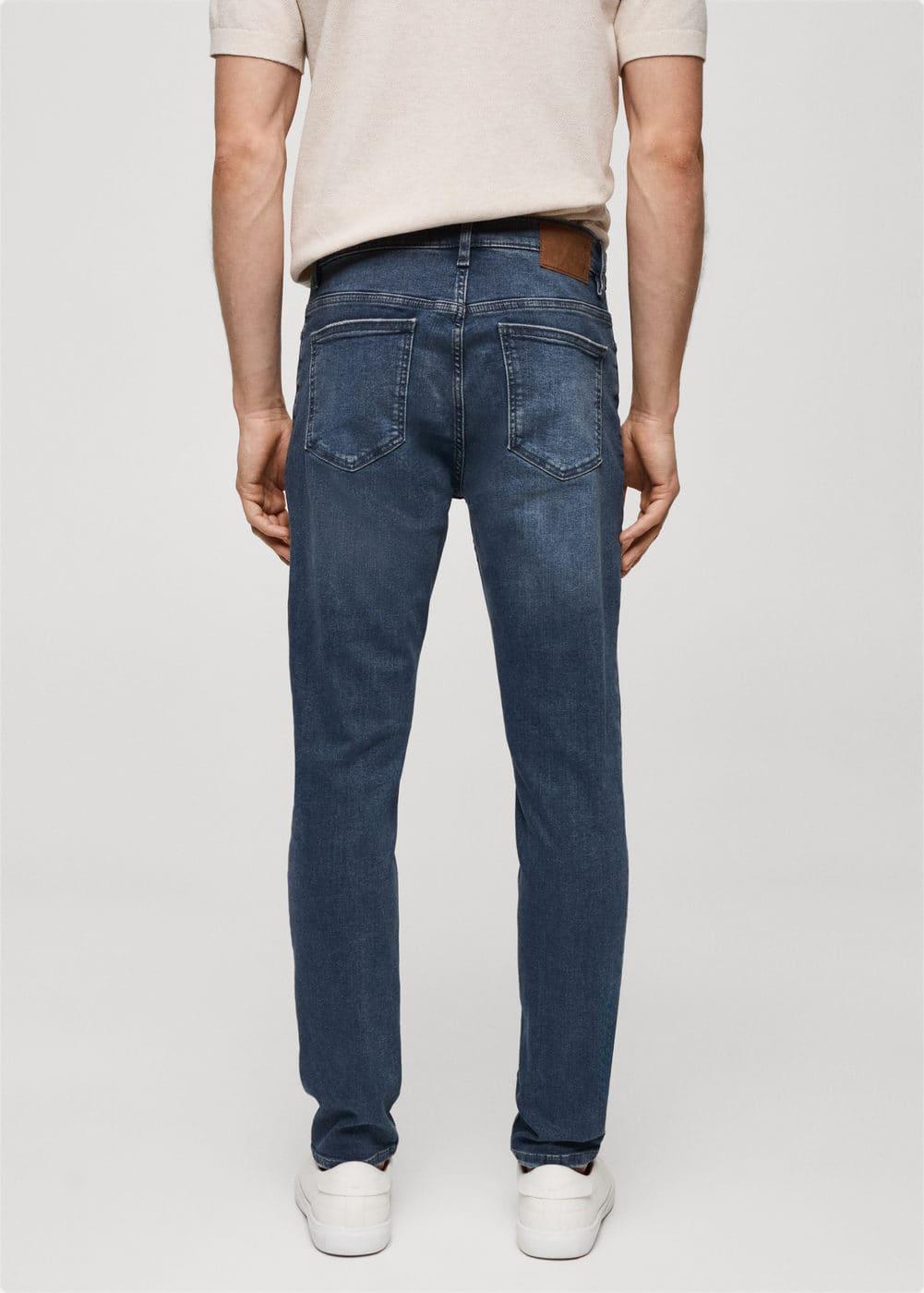 MANGO MAN - Jude skinny-fit jeans indigo blueMen Product Image