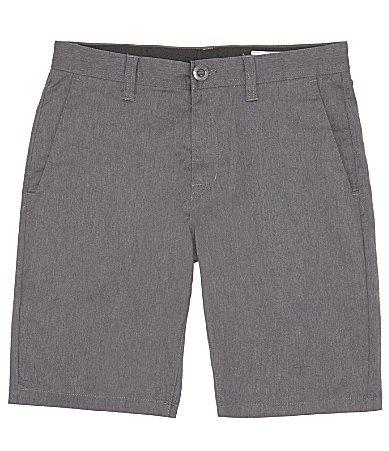 Volcom Frickin Modern Stretch 21 Chino Shorts (Charcoal Heather 3) Men's Shorts Product Image