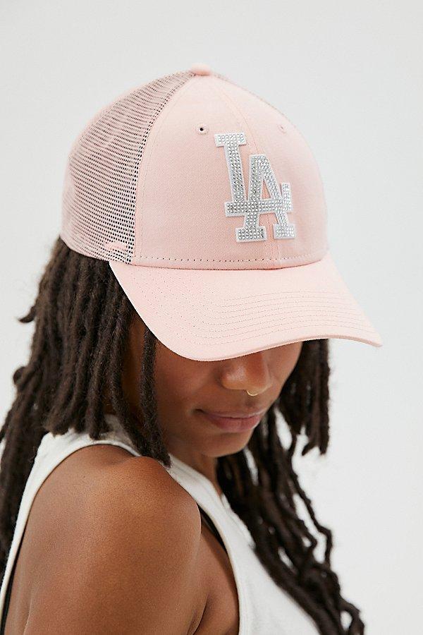 New Era MLB Rhinestone Trucker Hat Womens at Urban Outfitters Product Image