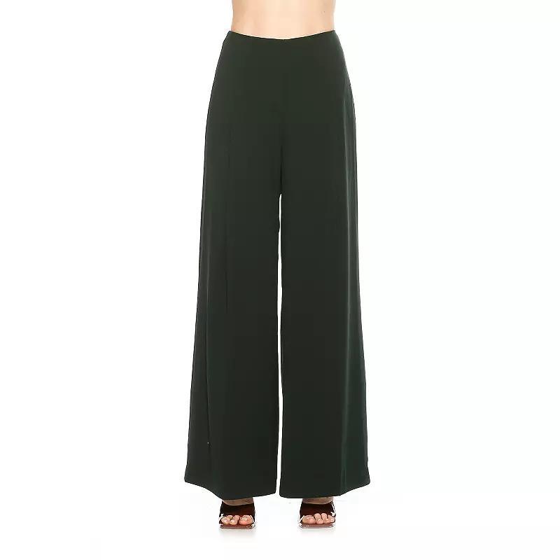 Womens ALEXIA ADMOR Rover Wide Leg Mid Rise Pants Product Image