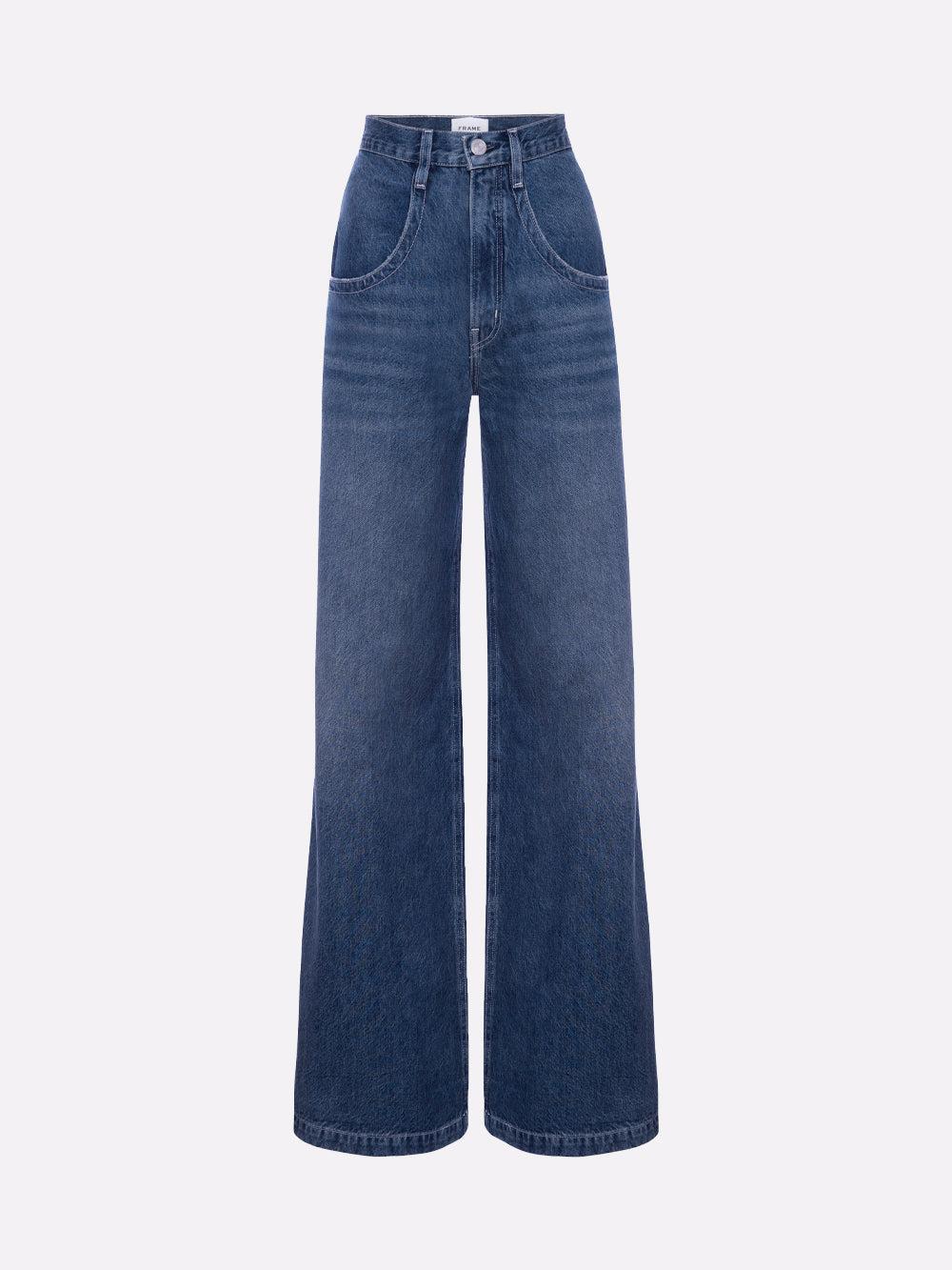 The Pixie Skater Jeans In Blue Product Image