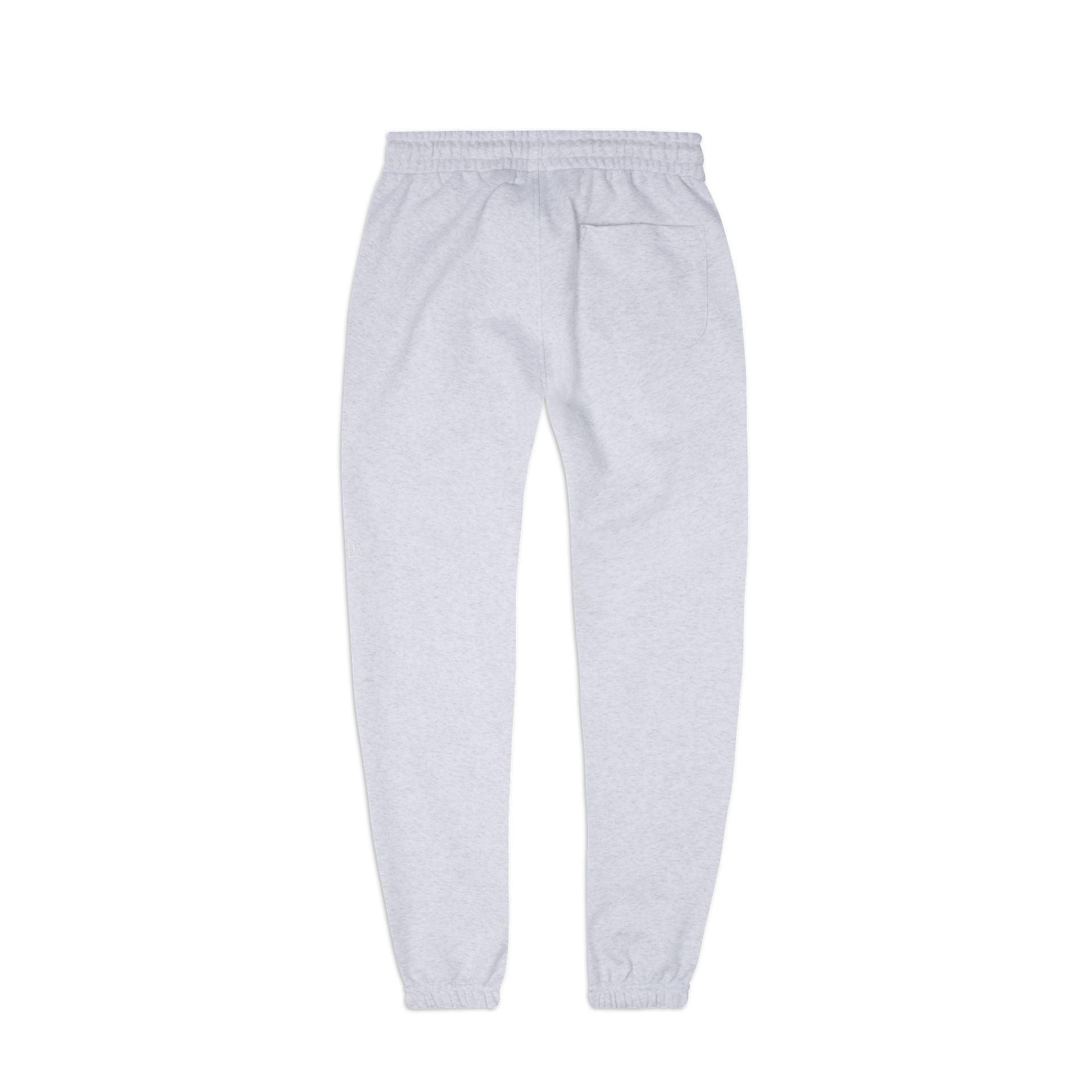 New Era Cap Essential Gray Fleece Pants Male Product Image