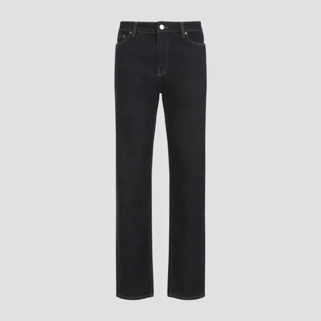 Toteme Twisted Seam Straight Jeans In Grey product image