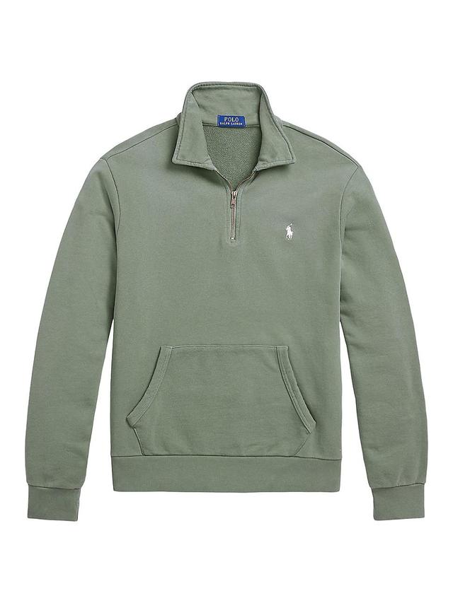 Mens Loopback Terry Quarter-Zip Sweatshirt Product Image