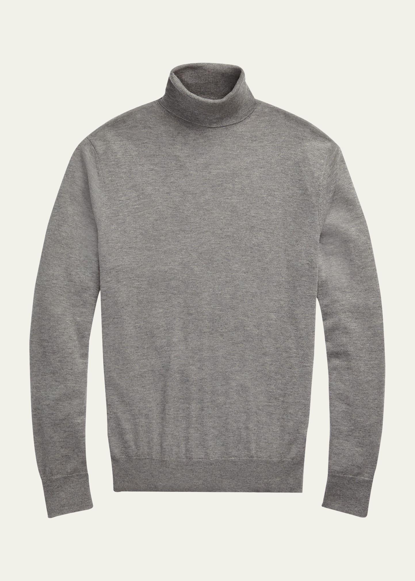 Mens Cashmere Turtleneck Sweater Product Image