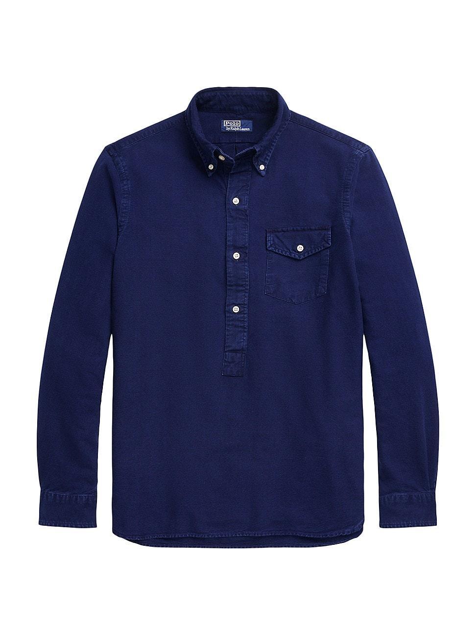 Mens Cotton Sport Shirt Product Image