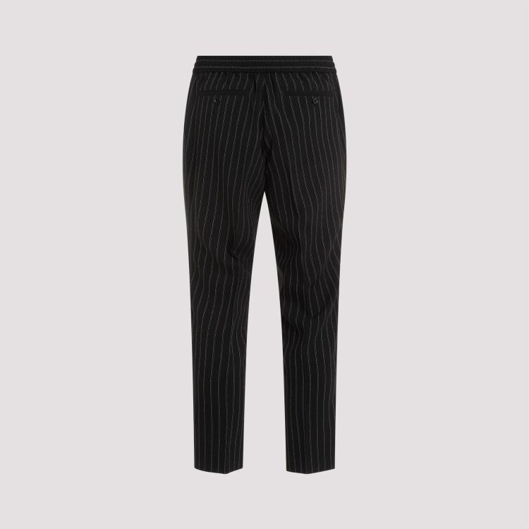 AMI ALEXANDRE MATTIUSSI Ami Trousers Black Product Image