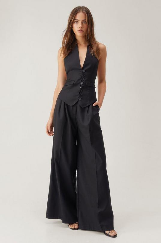 Premium Tailored Super Wide Leg Pants Product Image