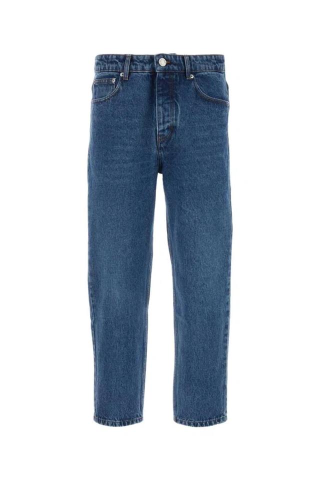 AMI ALEXANDRE MATTIUSSI Denim Jeans In Blue Product Image