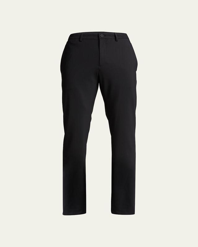 Cropped Flared Trousers In Black Product Image