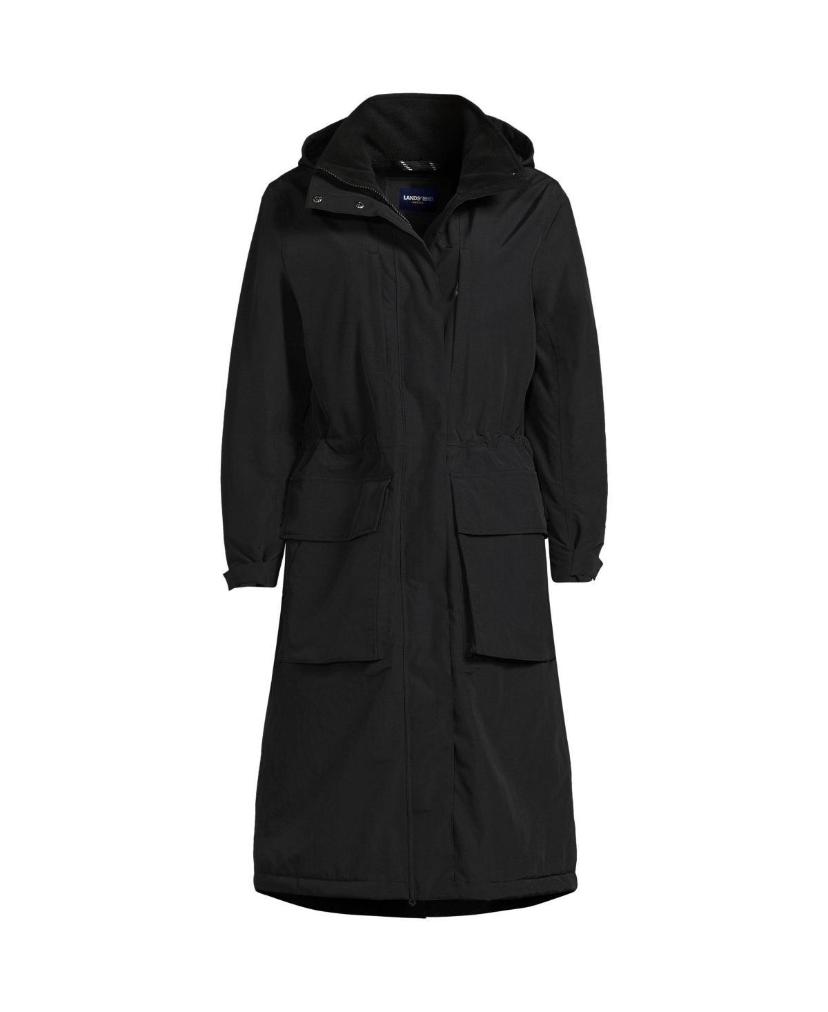 Womens Tall Lands End Squall Waterproof Insulated Winter Stadium Maxi Coat Product Image