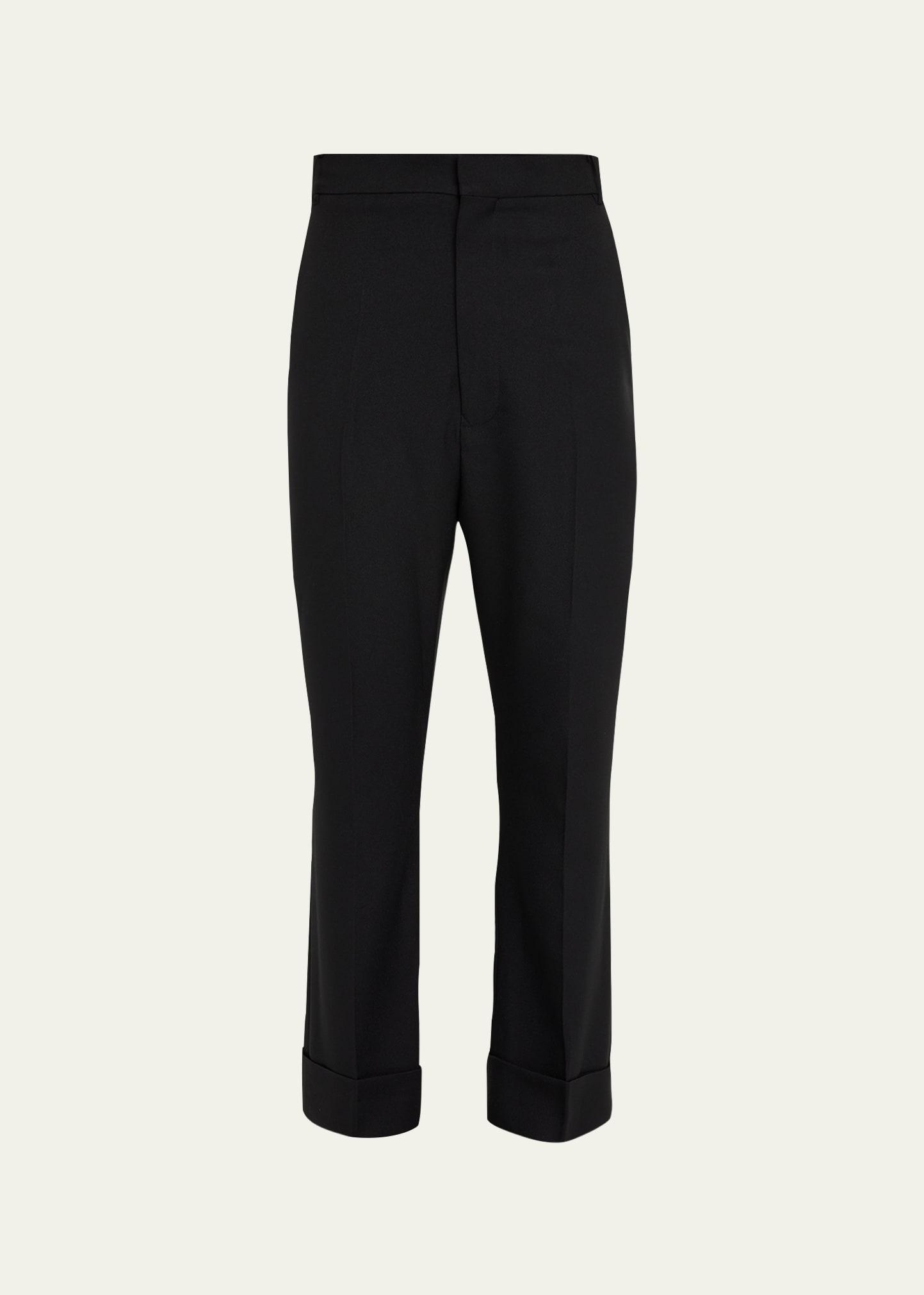 Mens Slim-Straight Trousers Product Image