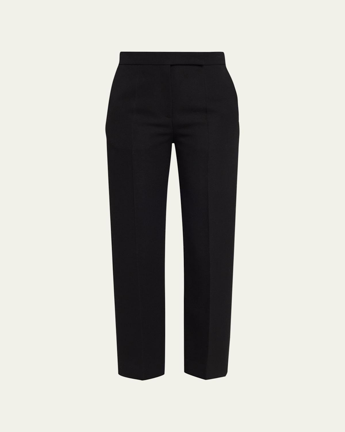 Womens Vesta Straight-Leg Wool Pants product image