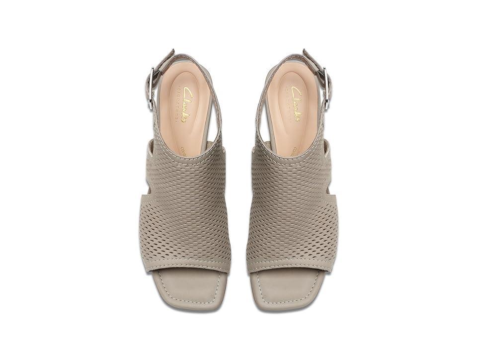 Clarks Siara 65 Flow (Stone Nubuck) Women's Sandals Product Image