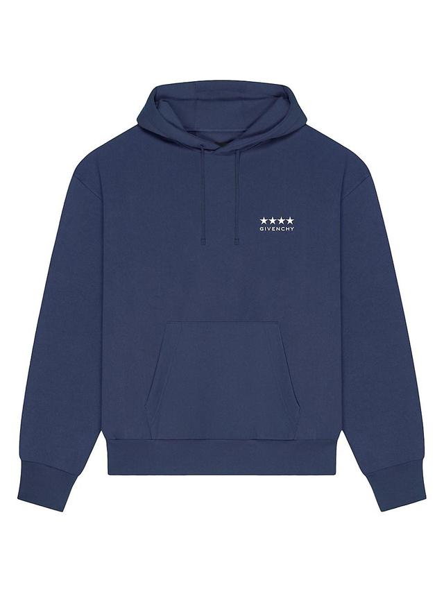 Mens 4G Boxy Fit Hoodie In Fleece Product Image