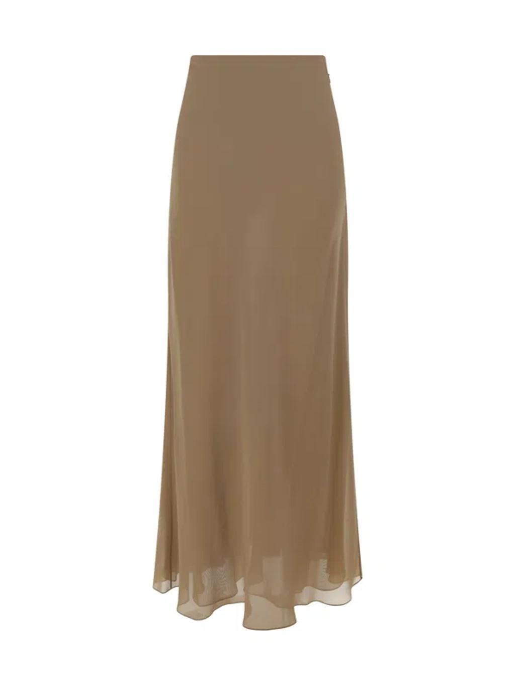 Mauva Skirt In Brown Product Image