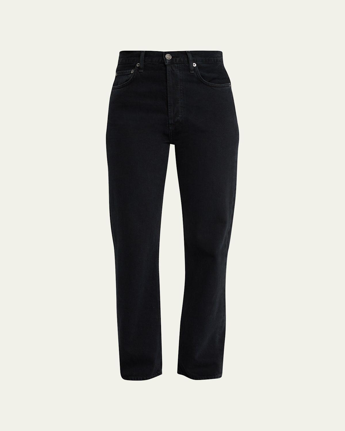 Womens 90s Pinch Waist Wide-Leg Jeans Product Image