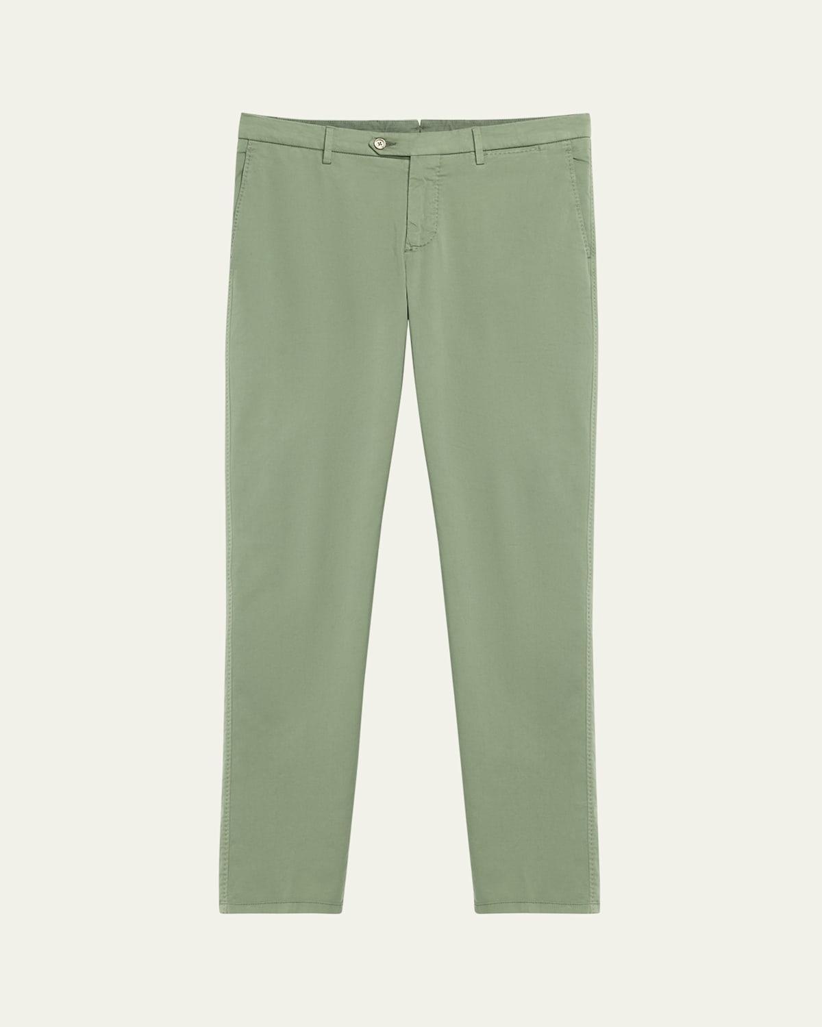 Mens Sateen Dress Chino Pants Product Image